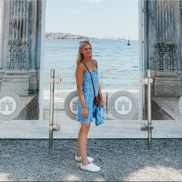 Zara Mini Floral Dress - Small - Picture 3 of 7